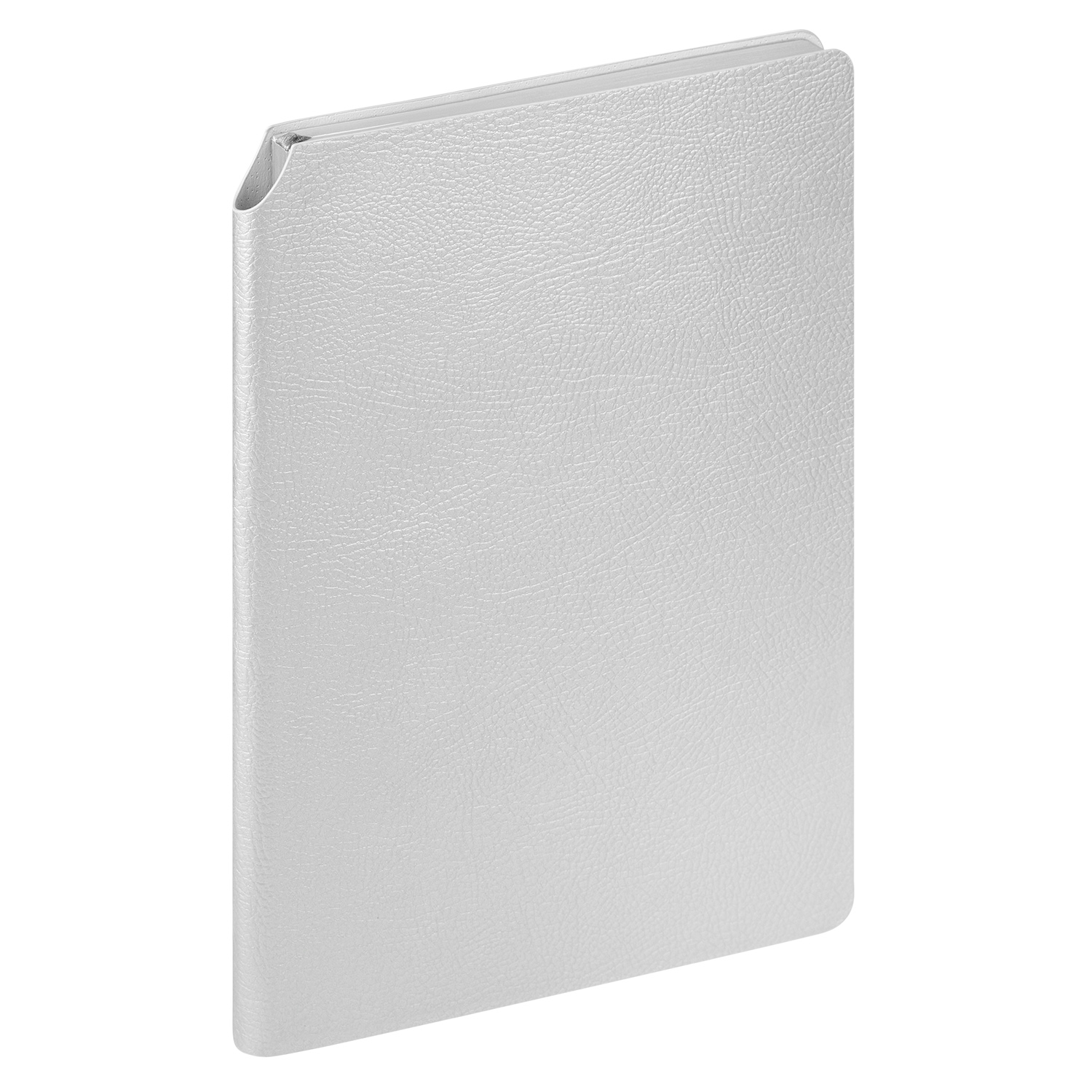 Ежедневник Молто (Molto) недатированный, серебряный (без упаковки, без стикера)-4