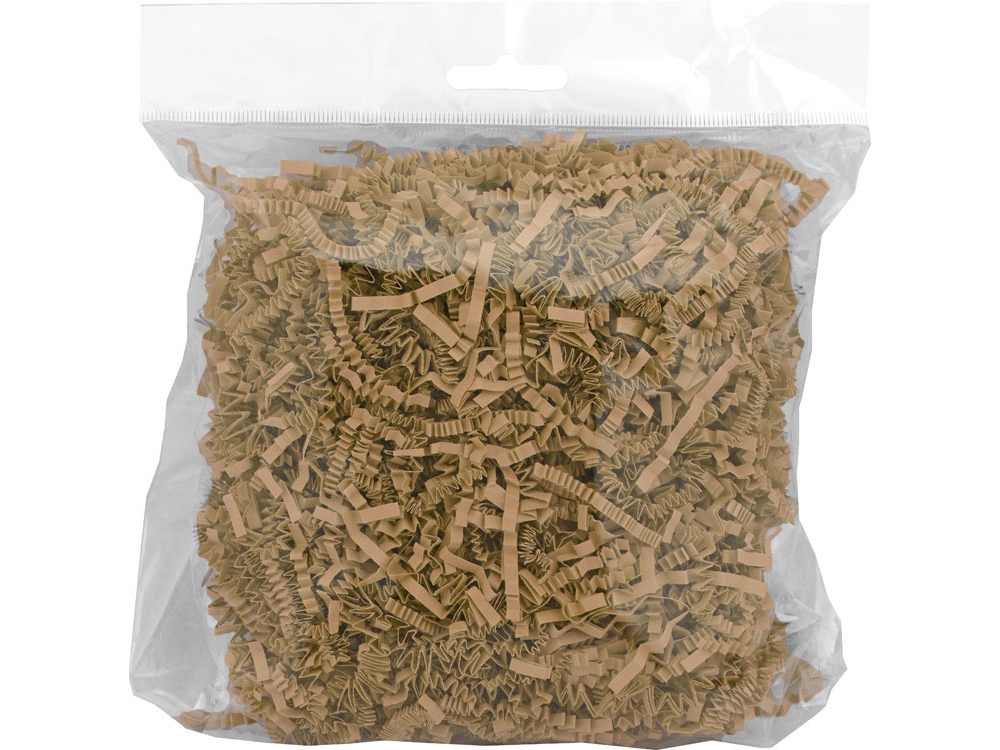 Бумажный наполнитель, 50 г., коричневый-1