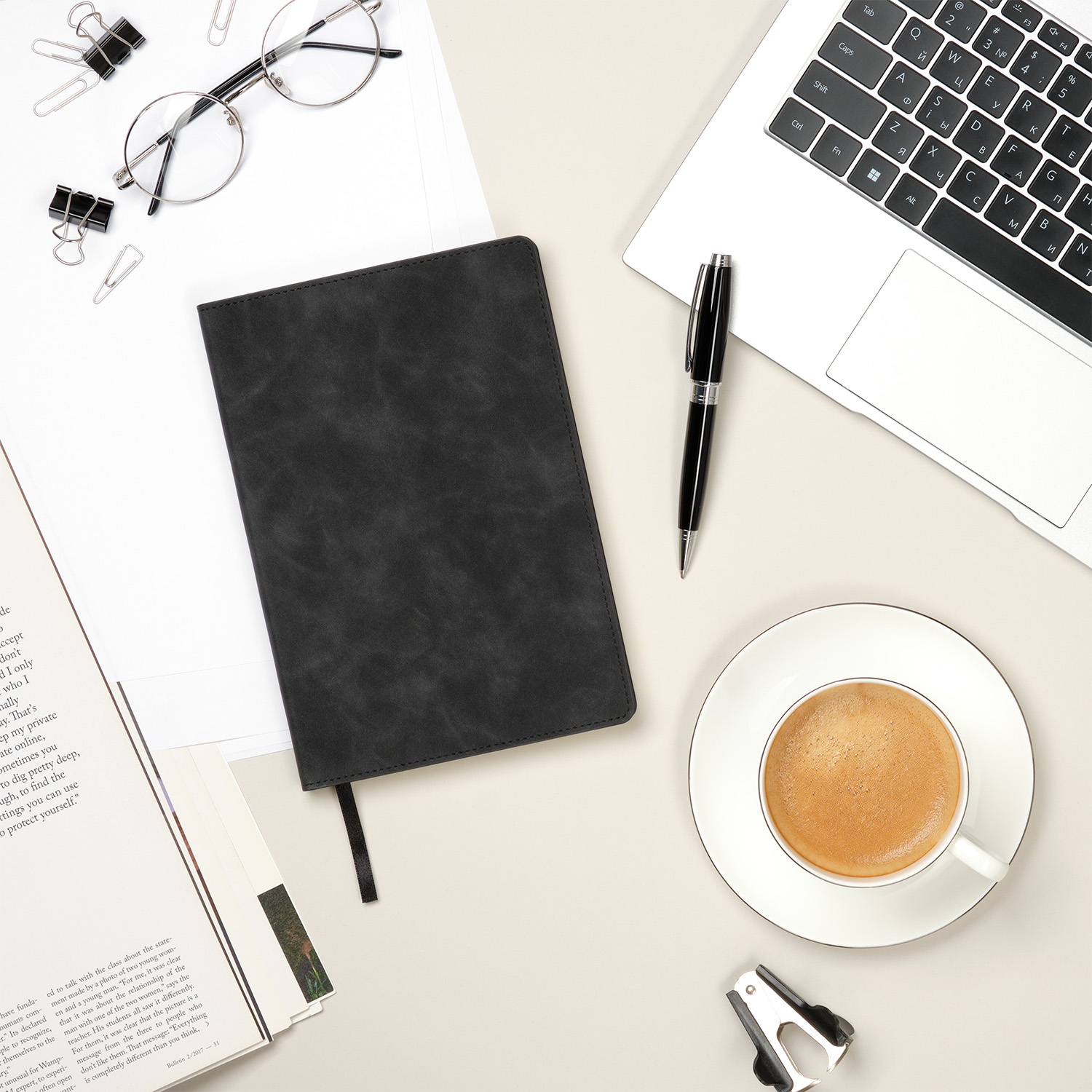 Ежедневник Verona недатированный, черный-10