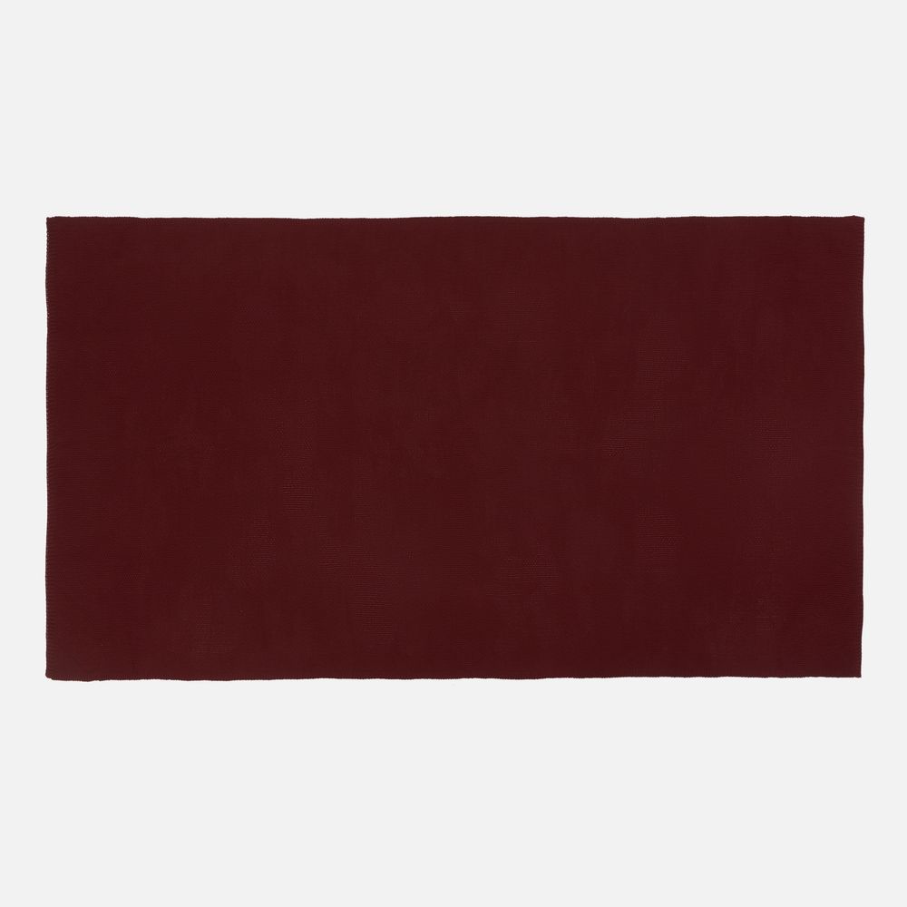 Плед Longview, темно-красный (винный)-2