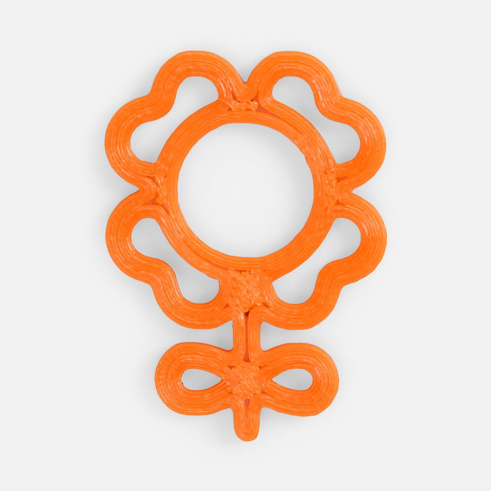 Подвеска Flora, 3D-печать на заказ, подсолнух-0