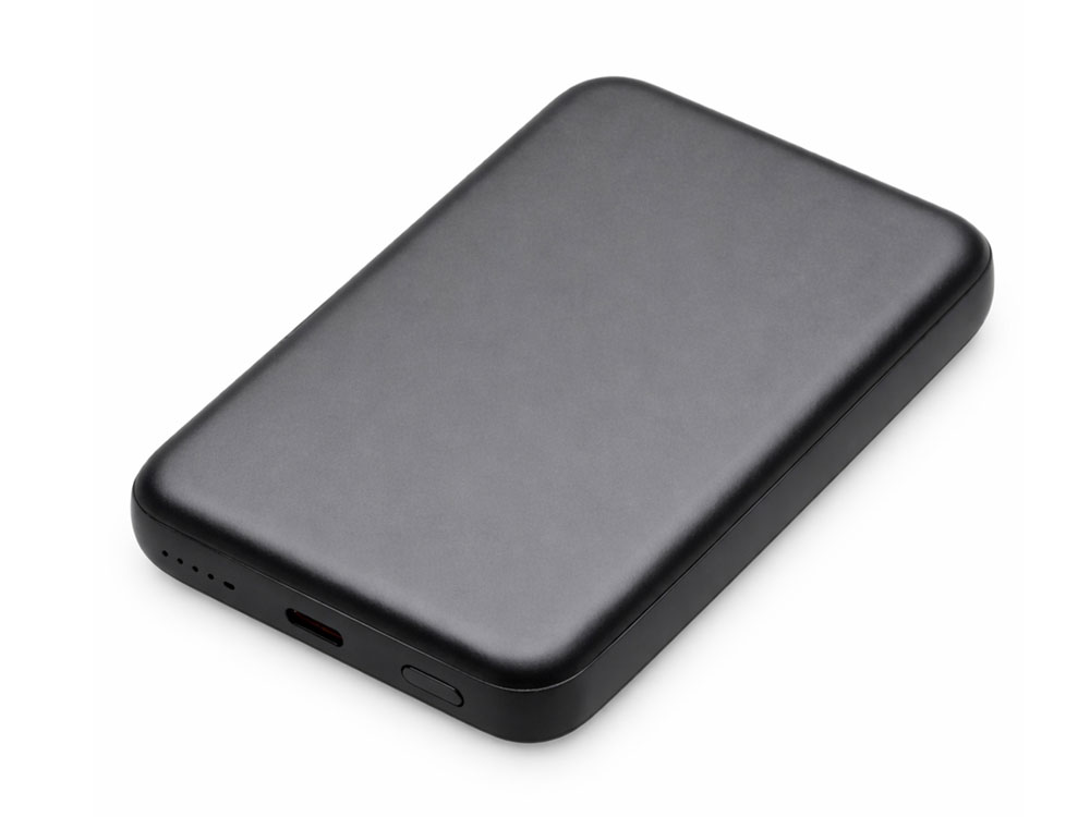 Магнитный внешний беспроводной аккумулятор Polarix, QC/PD, 10000 мАч, черный-3