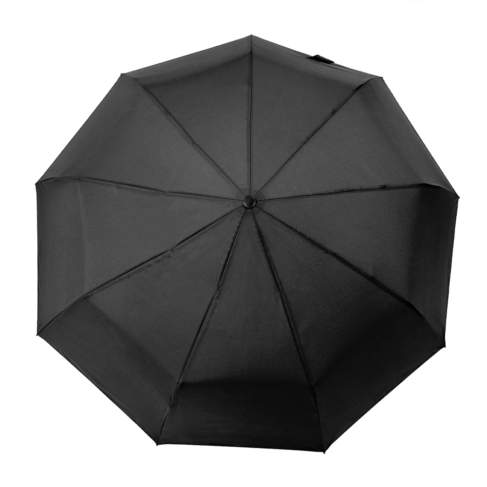 Зонт складной автоматический Forest Lotus, Чёрный-1