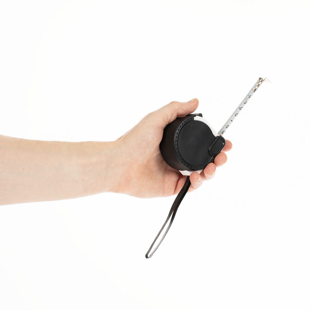 Рулетка Meter Plan, 3 м, черная с белым-3