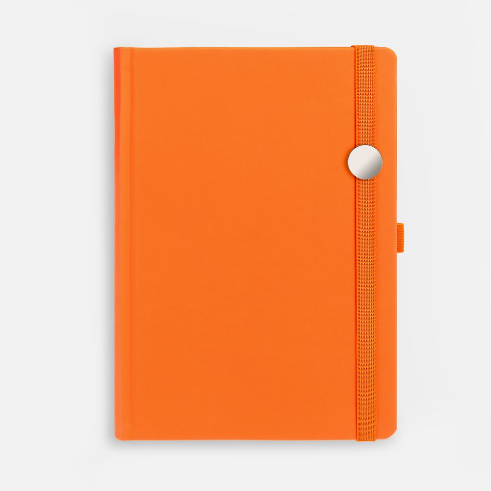 Ежедневник Favor Metal, недатированный, оранжевый-1
