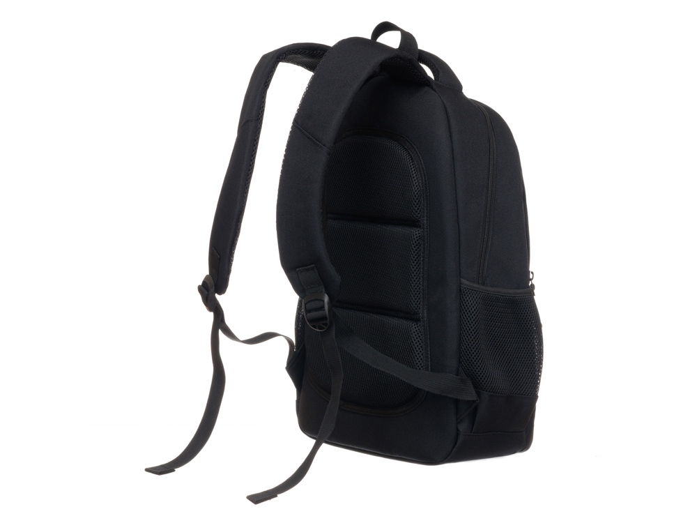 Рюкзак TORBER КЛАСС, черный, полиэстер 900D, 45 x 30 x 18 см + Мешок для сменной обуви в подарок!-4