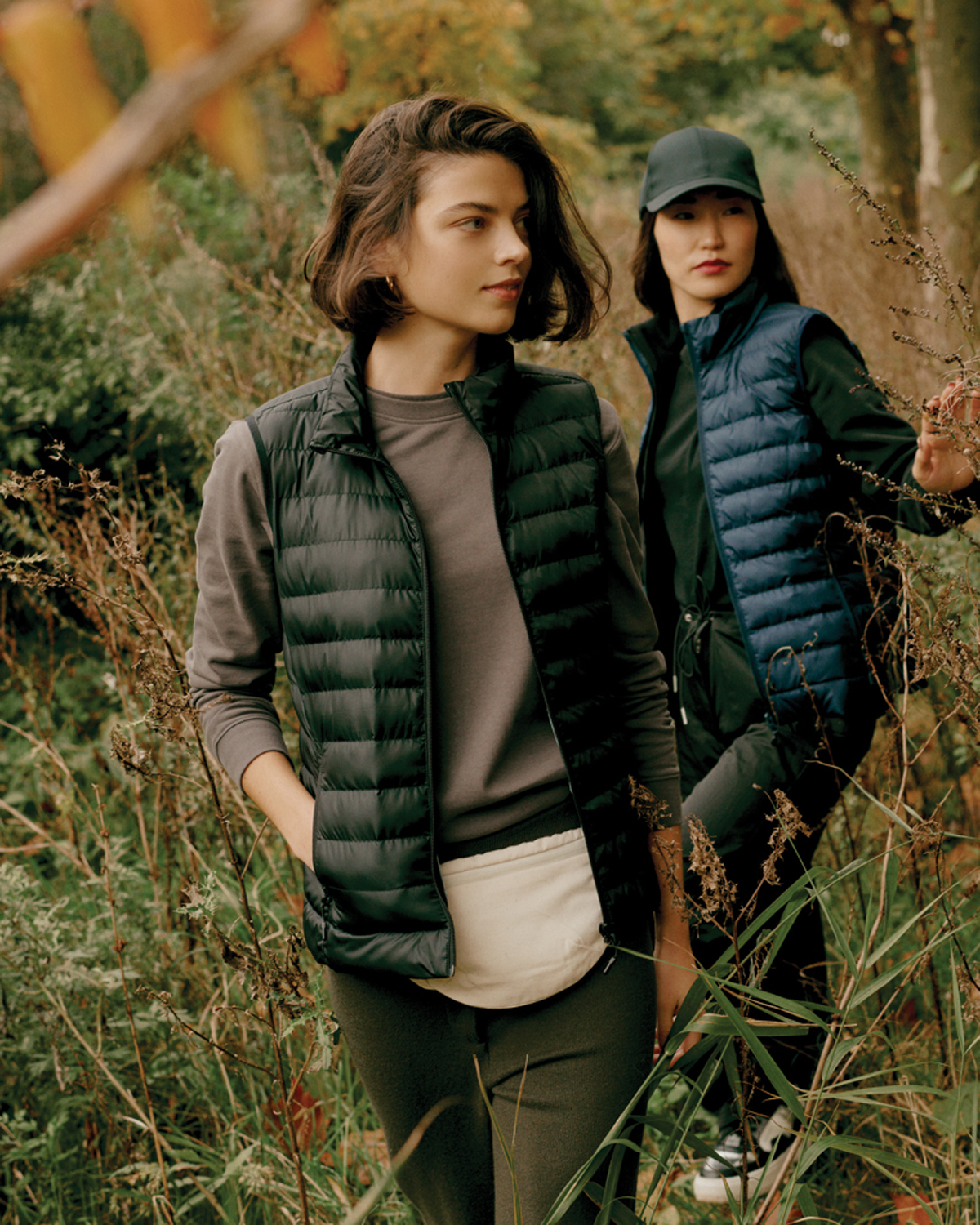 Женский стеганый жилет Iqoniq Meru из переработанного полиэстера AWARE™, 70 г/м²-9