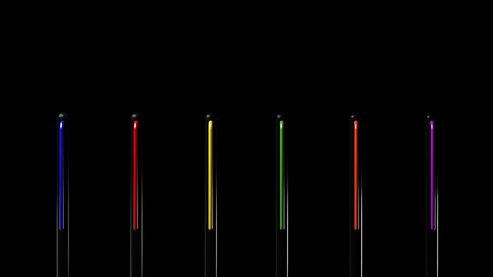 Шариковая ручка GrafeeX в чехле, черная с фиолетовым-2