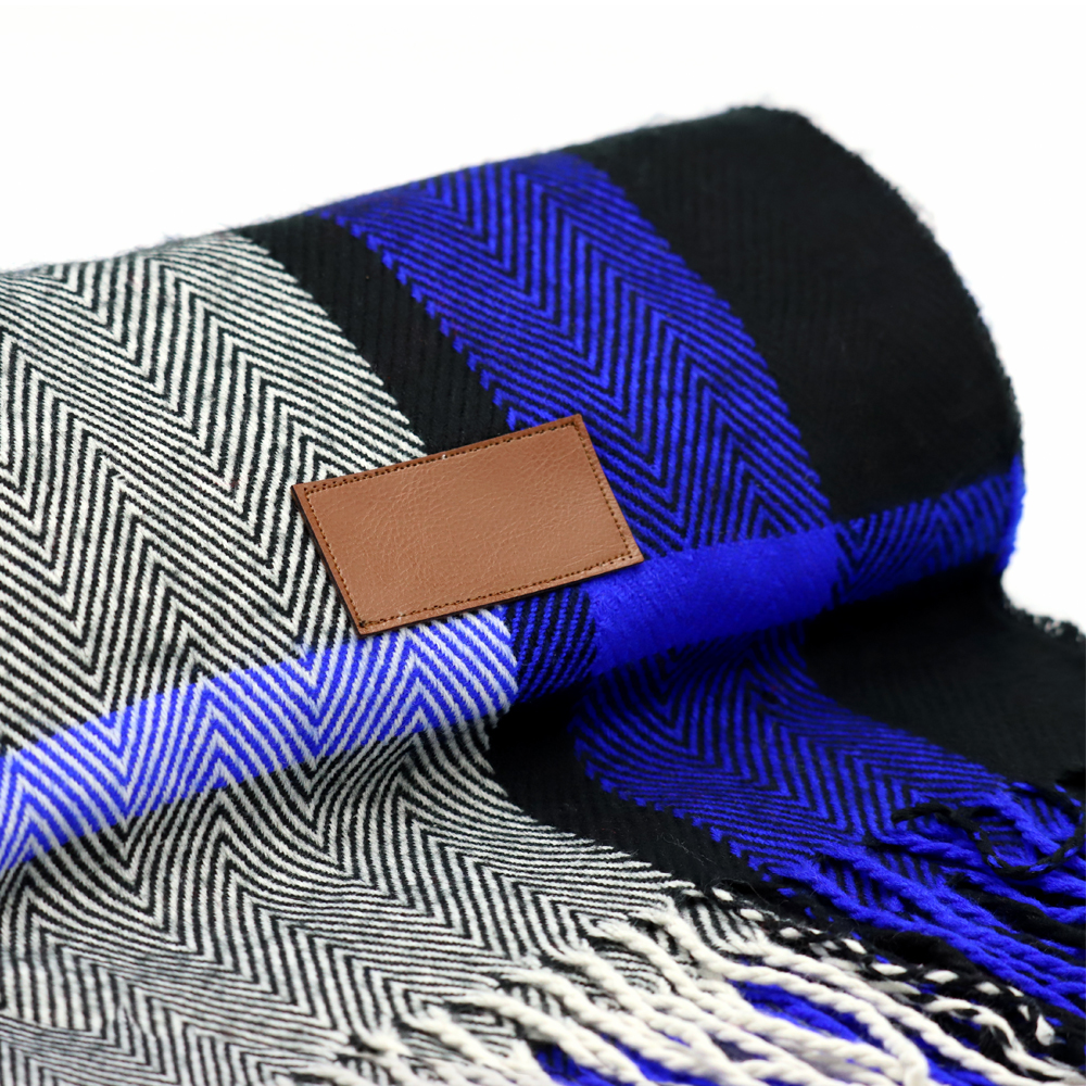 Плед акриловый Glama, Синий-2