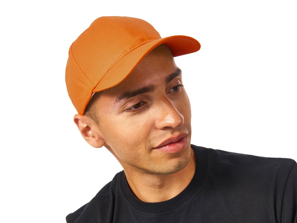 Бейсболка Detroit 6-ти панельная, оранжевый-1
