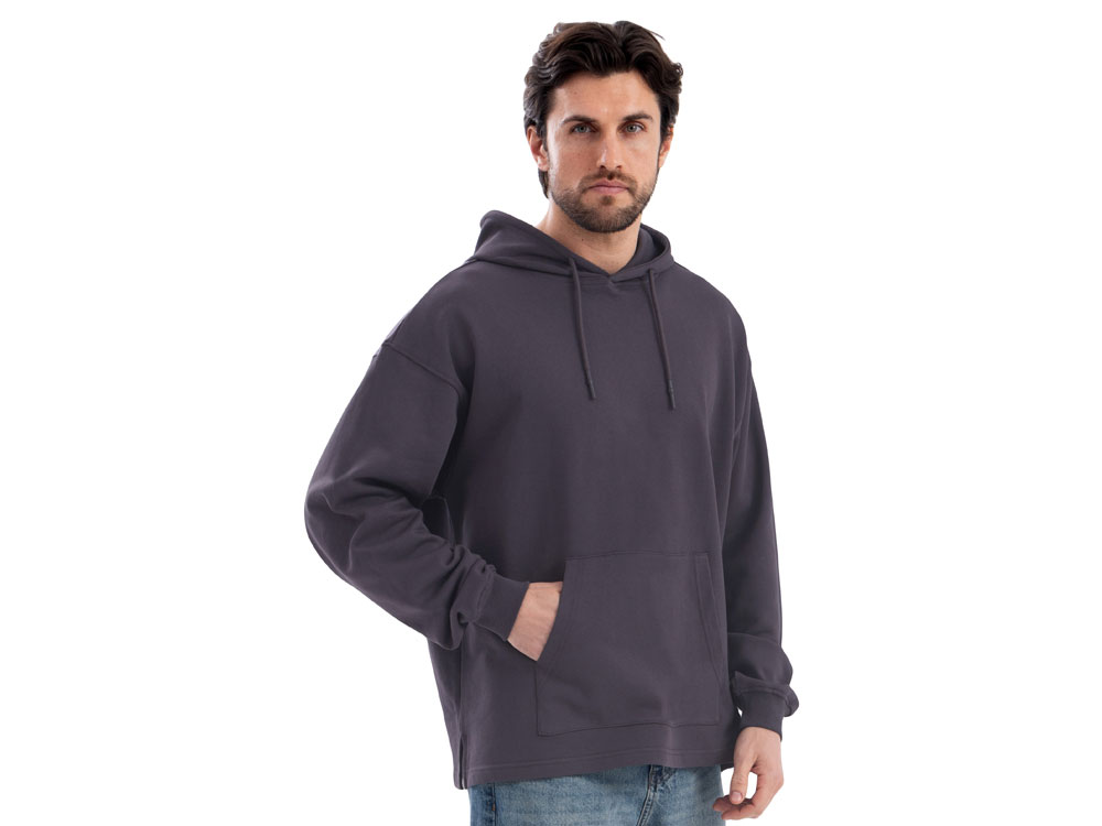 Худи оверсайз Alpha.01 унисекс, темно-серый-4