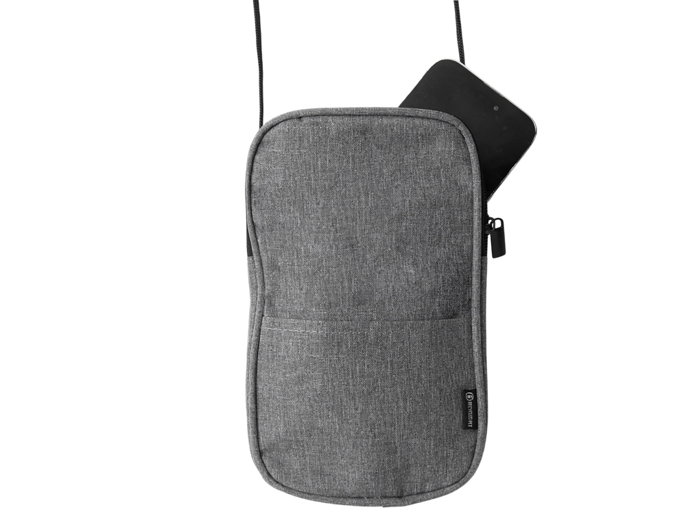 Сумка-чехол Suiper для телефона, серый меланж-6