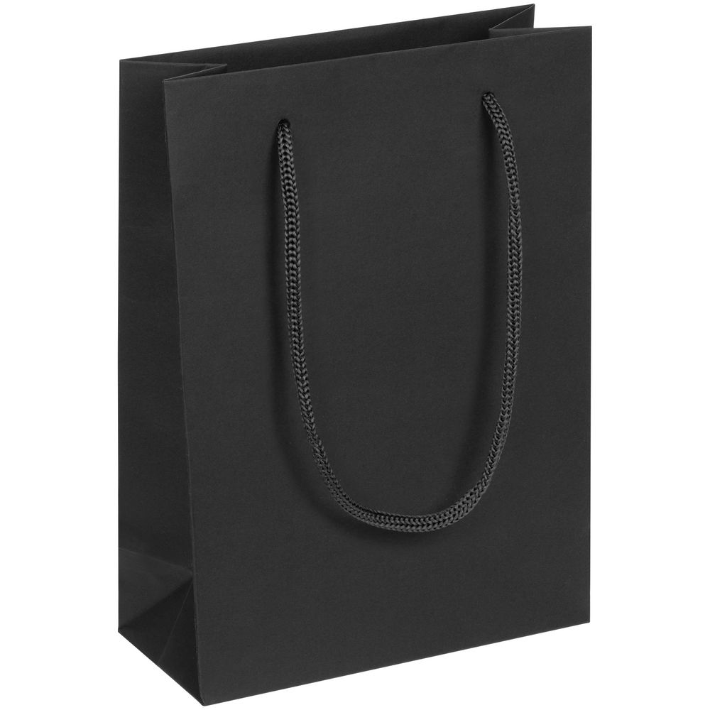 Пакет бумажный Vid S, черный-0