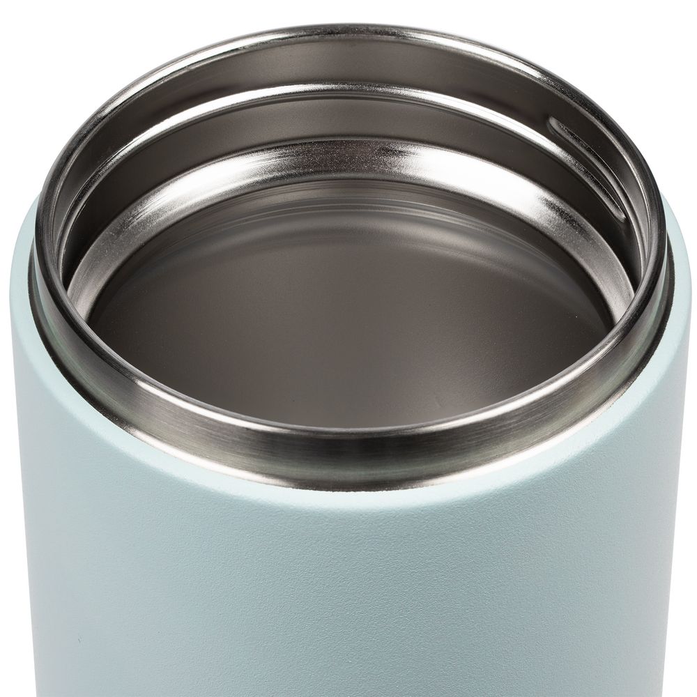 Термос для еды Tabenodo, голубой-3