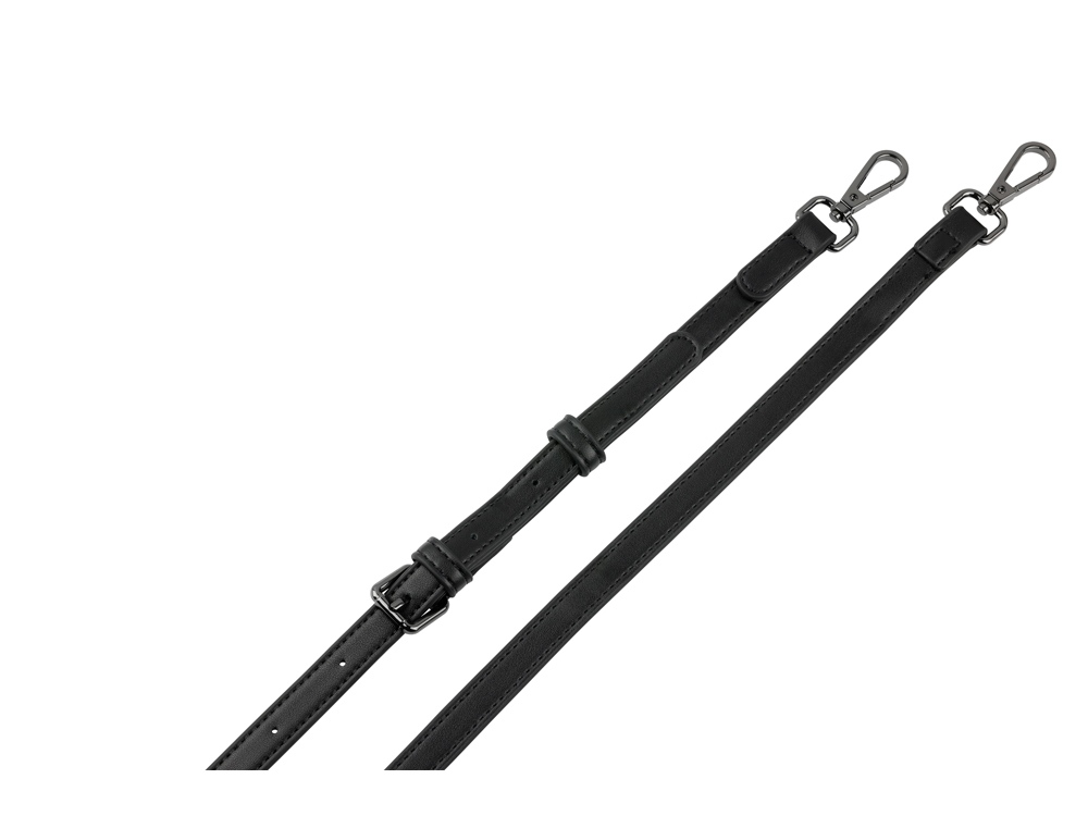 Сумка кросс-боди женская BUGATTI Almata, чёрная, полиуретан, 21,5х6х15 см-7