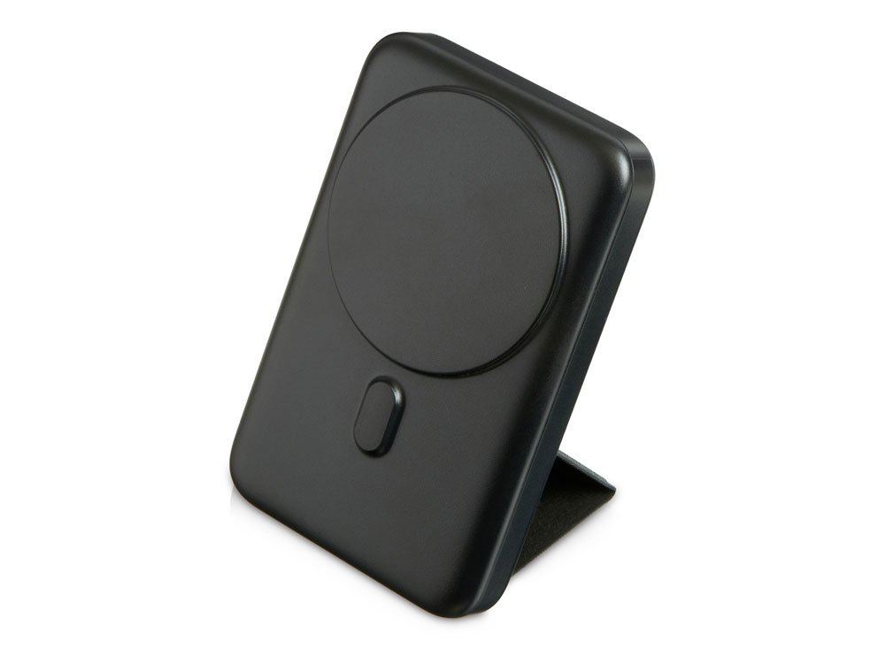 Внешний беспроводной аккумулятор GenerIQ, 10000 мАч, черный-0