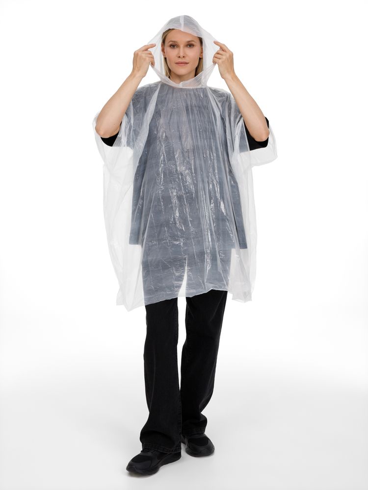 Дождевик в круглом футляре Nimbus, черный-3