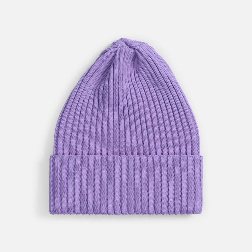 Шапка Yong, сиреневая-0