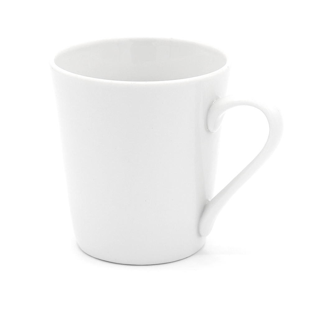 Кружка фарфоровая 300 см3 Классик (7С0048Ф34), Белый-0
