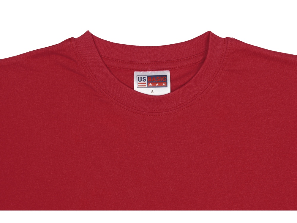 Футболка Super club мужская, брусничный-8