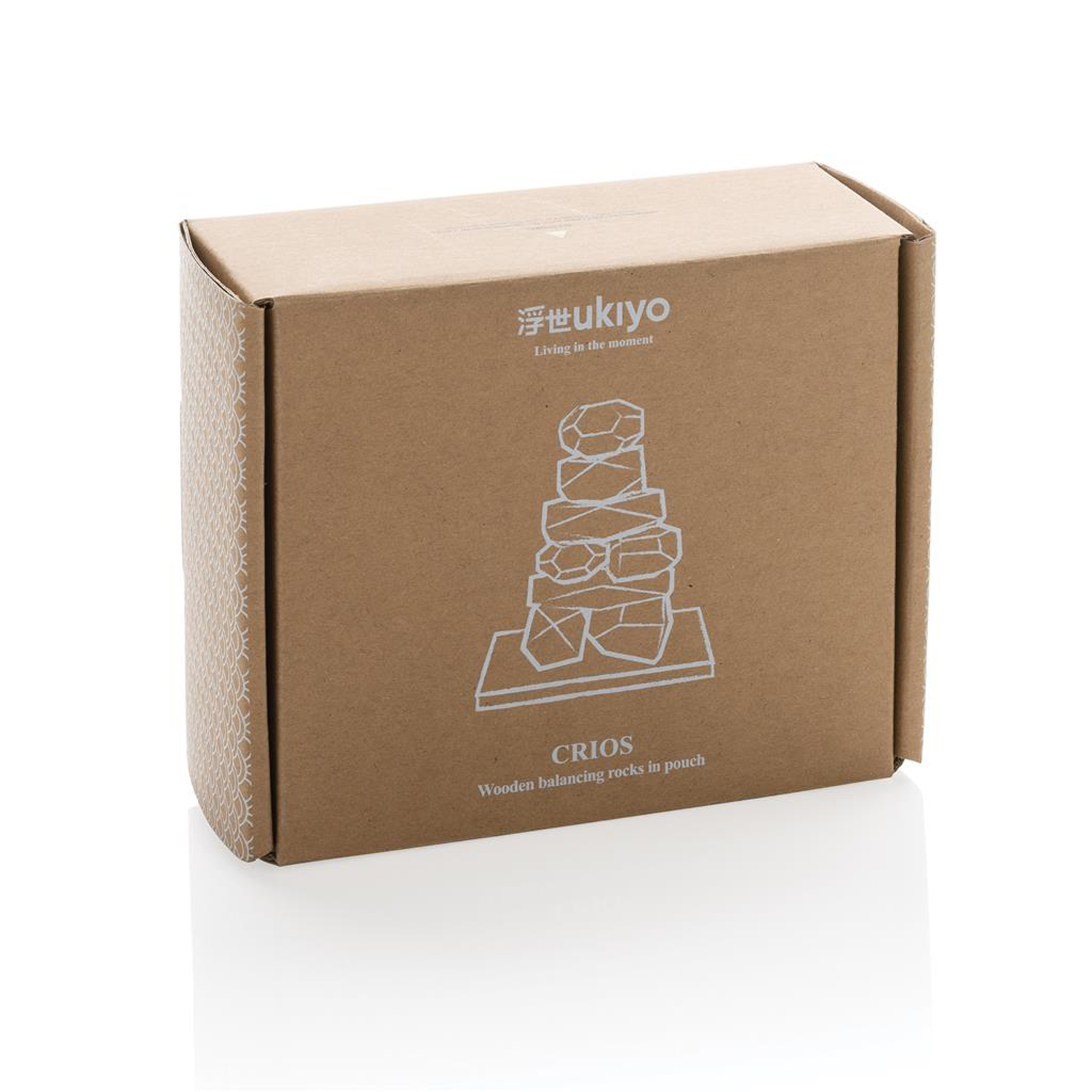 Набор деревянных балансирующих камней Ukiyo Crios-7