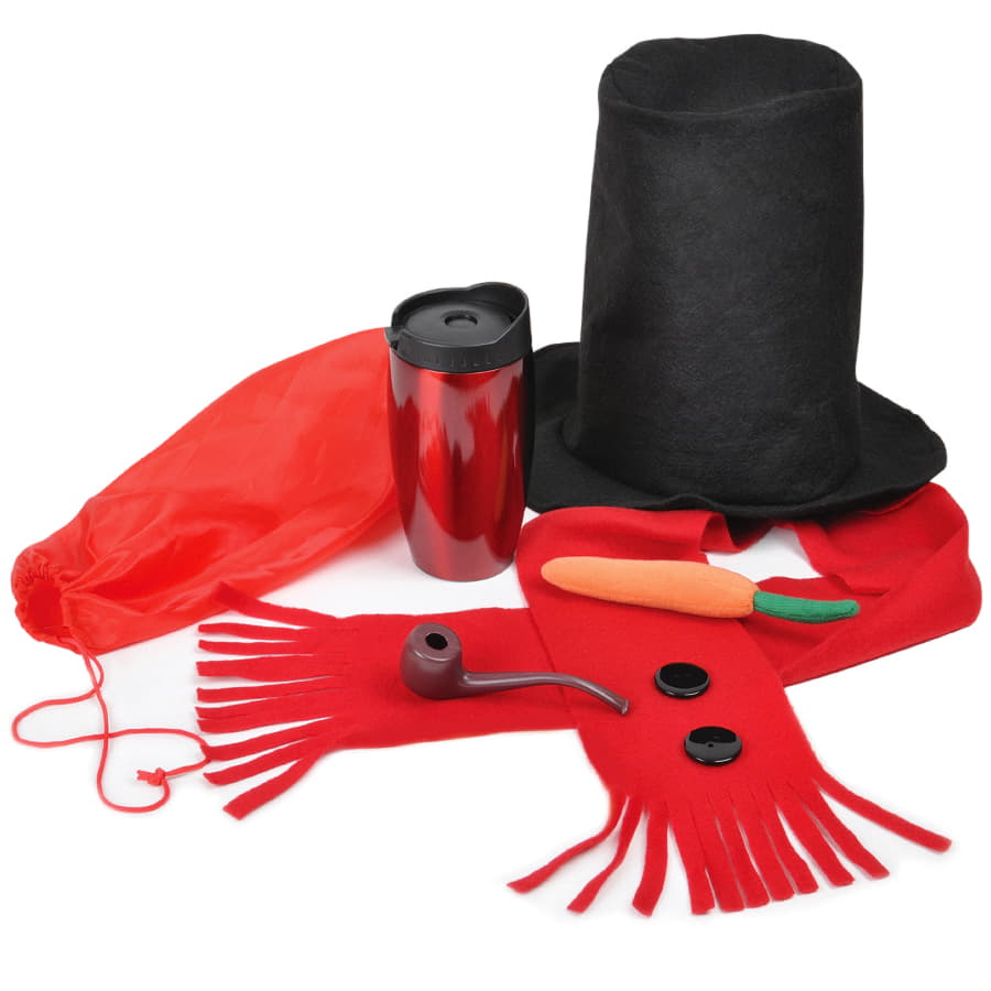 Упаковка подарочная, коробка складная размер 22 x 20 x 11 см, ярко-красный-2