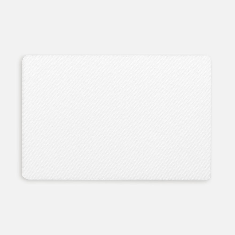 Наклейка тканевая Lunga, L, белая-0