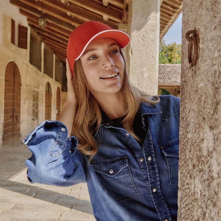 Бейсболка LIBERTY SANDWICH-S 270, 6 клиньев, металлическая застежка, оливковый, белый-3