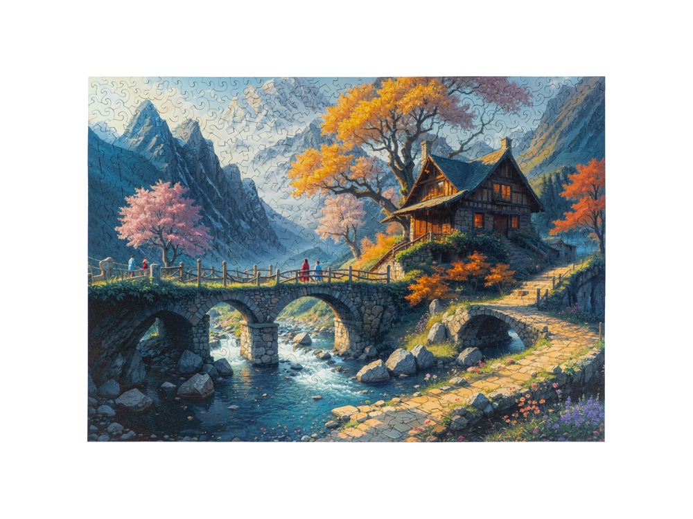 Деревянный пазл Wonderhouse-0