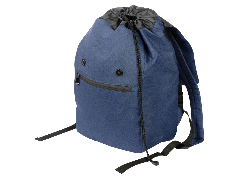 Рюкзак Hello из переработанного пластика, синий-6
