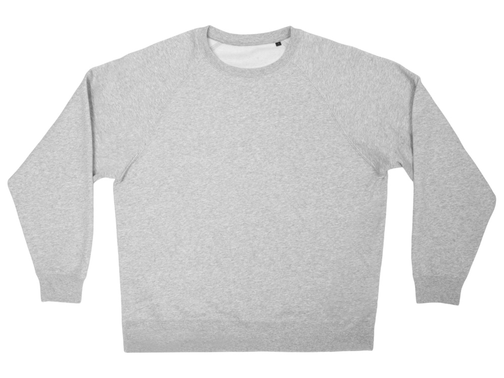 Свитшот оверсайз Paris, унисекс, серый меланж-16