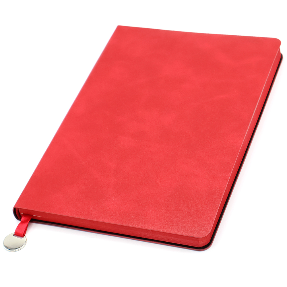 Ежедневник A5 недатированный Impero в мягком переплёте, Красный-1