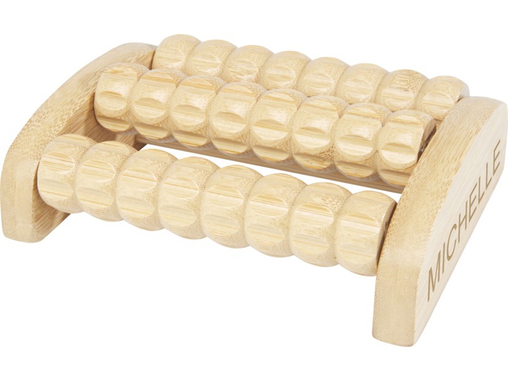 Бамбуковый массажер для стоп Venis, natural-6