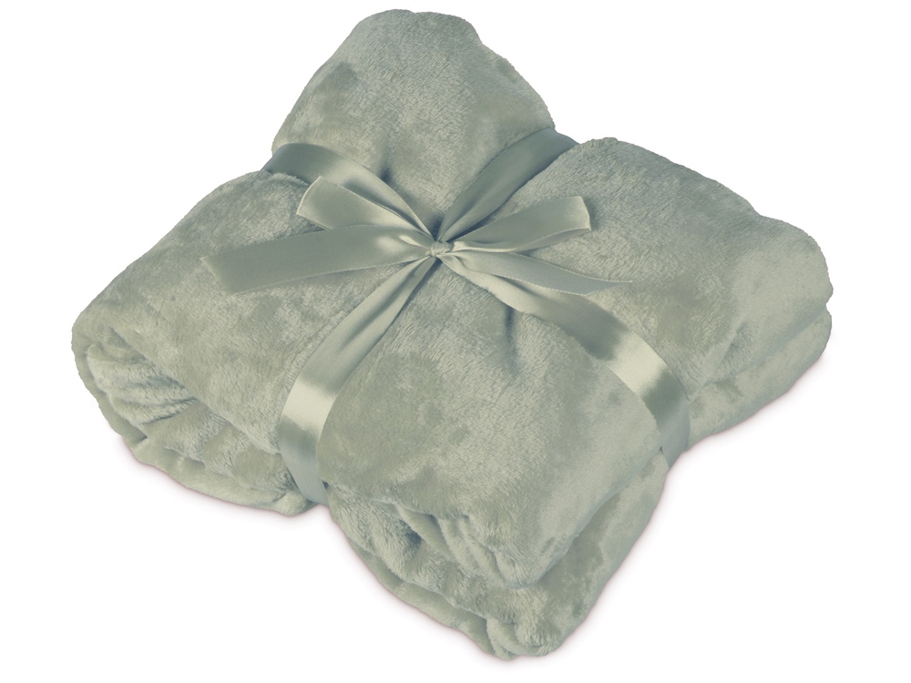 Плед мягкий флисовый Fancy, оливковый-0