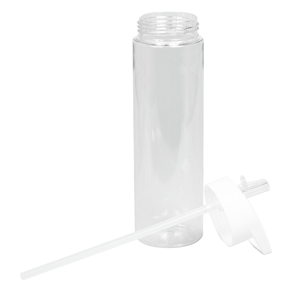 Пластиковая бутылка Norway, Белый-4