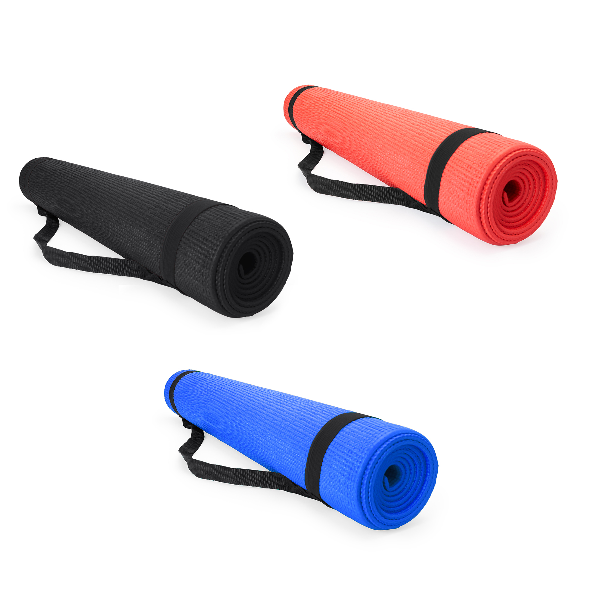 Коврик для йоги CHAKRA, Черный-4