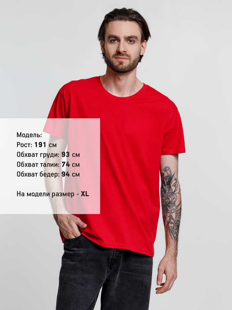 Футболка унисекс Ankara, красная-2