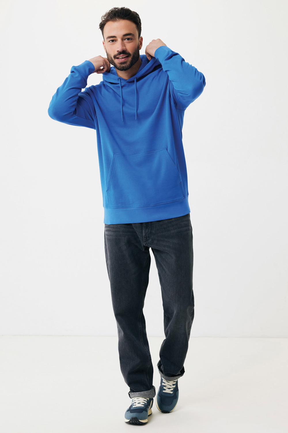 Худи Iqoniq Rila из переработанного хлопка AWARE™, унисекс, 280 г/м²-11