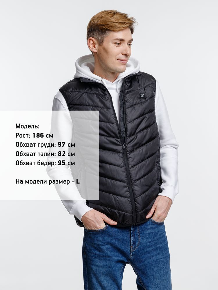 Жилет с подогревом Thermalli Valmorel, черный-4