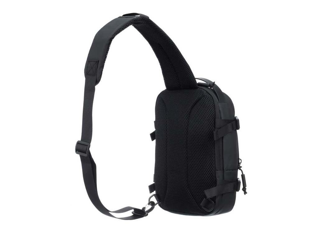 Рюкзак на одно плечо TORBER Xtreme, белый/чёрный, 20 х 8 х 31 см, 5л-2