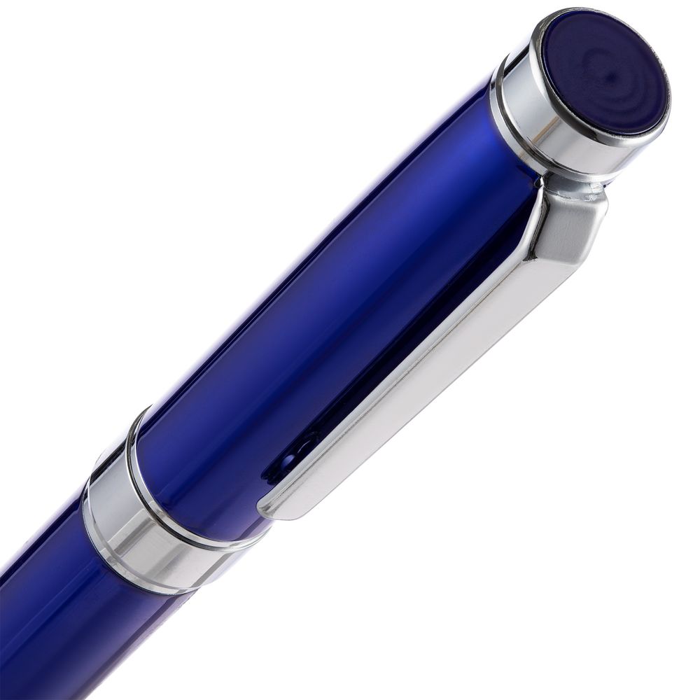 Ручка шариковая Broad Ring, глянцевая, темно-синяя-4