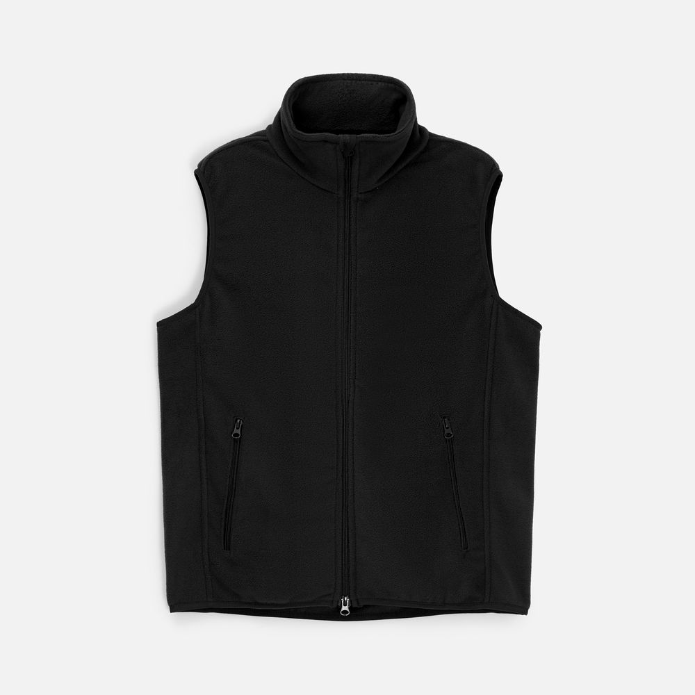 Жилет флисовый унисекс Ben Mac, черный-1