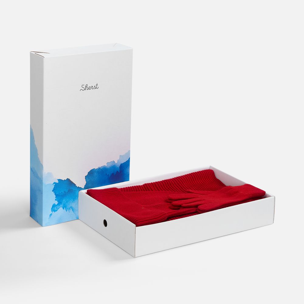 Набор Nobilis Mono, красный-0