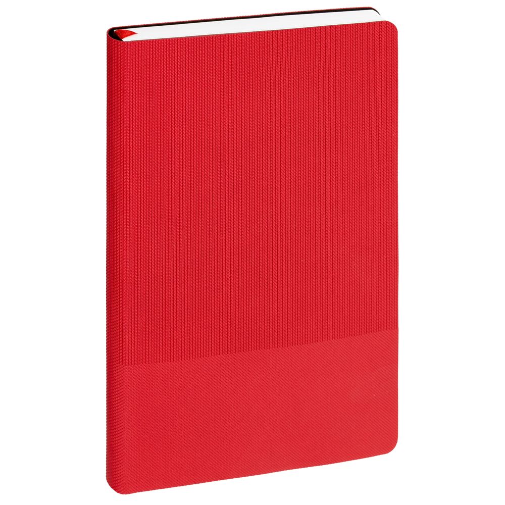 Ежедневник Knit, недатированный, красный-3