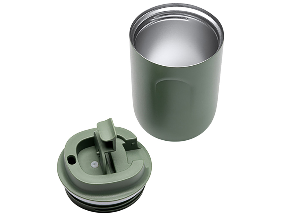 Термокружка Таник из нержавеющей стали с двойными стенками, зеленый-4