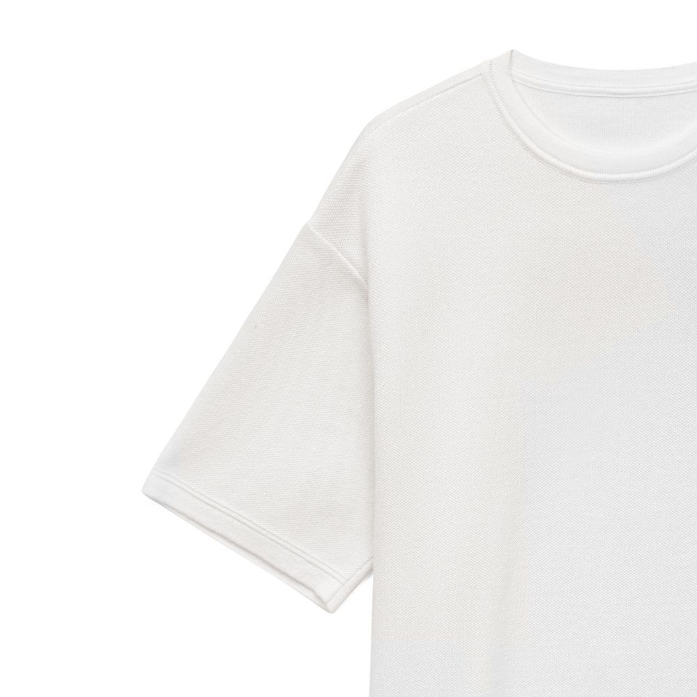 Джемпер с коротким рукавом Siluetti Volumica, молочно-белый-1