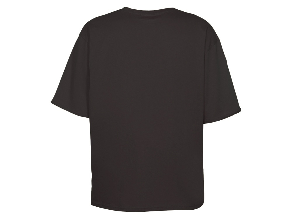 Футболка оверсайз Liyon унисекс, темно-серый-9