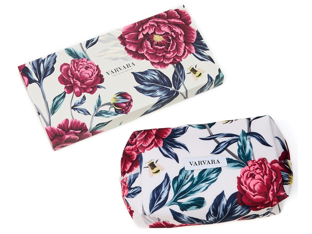 Косметичка Русские сезоны, белый. Varvara-2