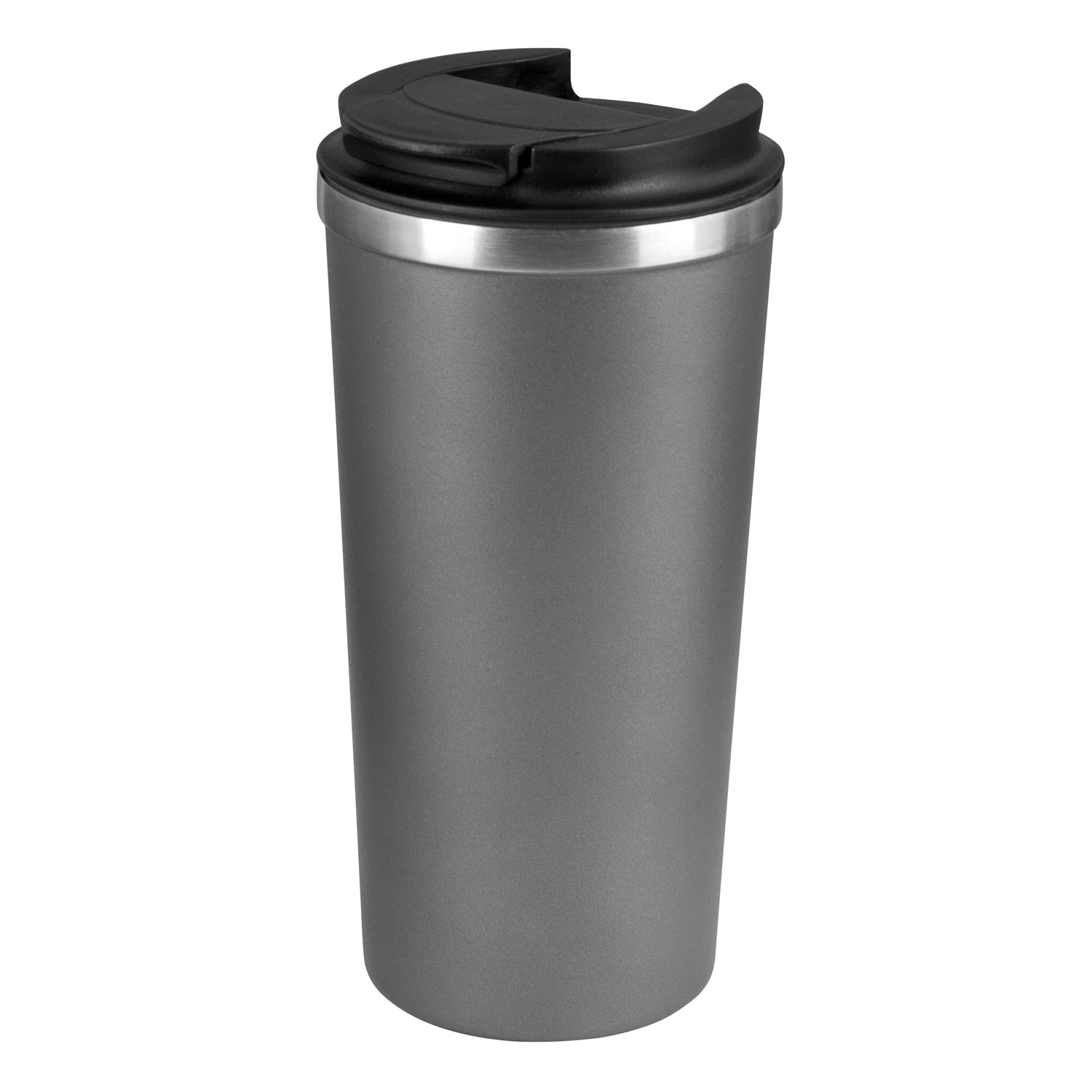 Термокружка вакуумная Palermo, светло-серая-3