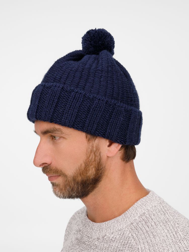 Шапка Frissonelle, темно-синяя-2